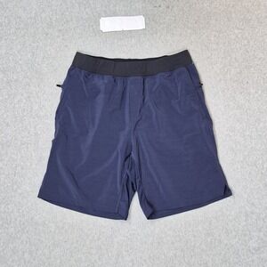 Fabletics Activewear Shorts 30 Navy The Franchise 9" Inseam